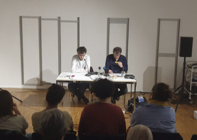 Mathias Müller+Sebastian Six "Die Bühnen wächst", Live-Hörspiel zu "Neu in der Maerz" am 20.3.2024